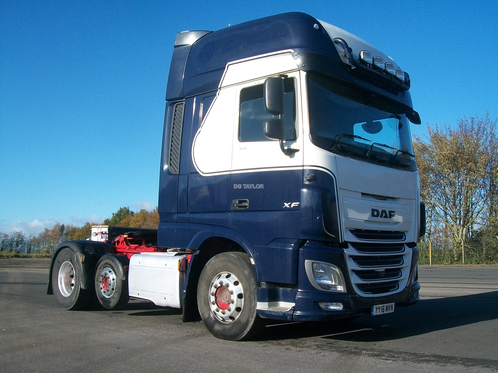 2016 Daf Xf Euro 6 510 Bhp Ftp Super Space Cab 6x2 Unit Dg Taylor Commercial Vehicles 9750