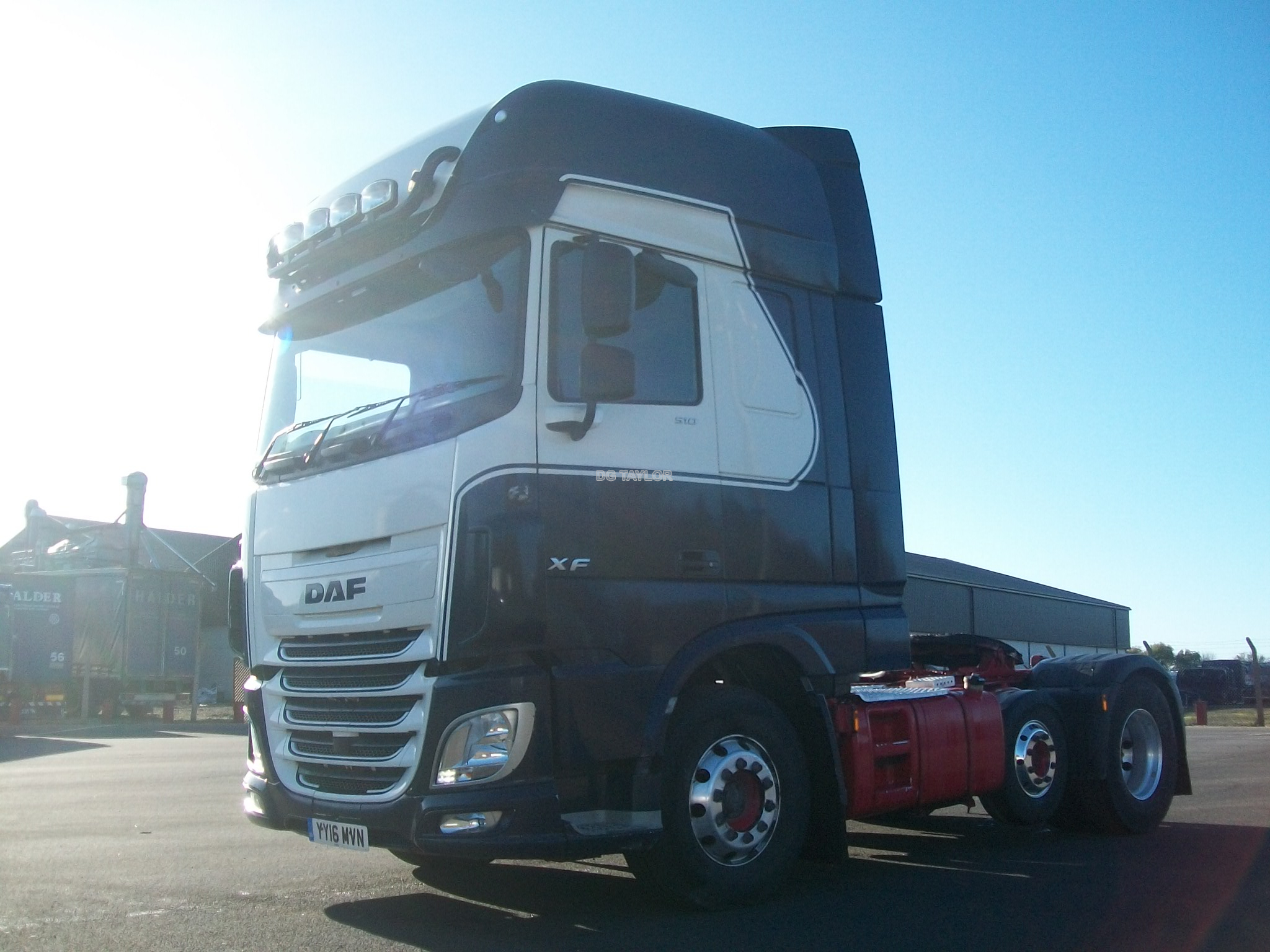 2016 Daf Xf Euro 6 510 Bhp Ftp Super Space Cab 6x2 Unit Dg Taylor Commercial Vehicles 9162