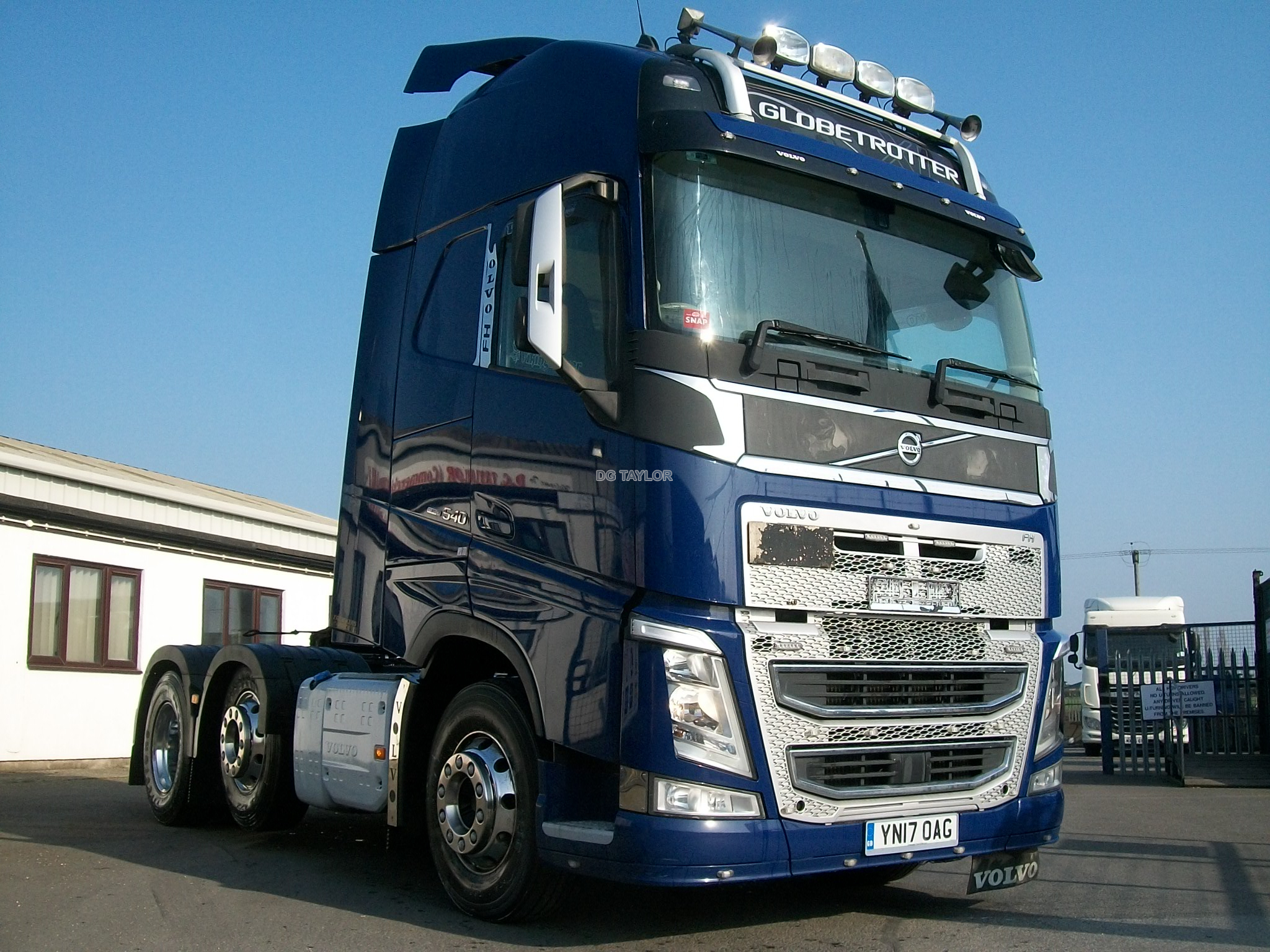 2017 VOLVO FH 540 EURO 6 XL GLOBTROTTER 6X2 UNIT | DG Taylor Commercial ...